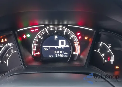 2017 Honda Civic Lx z USA, uszkodzony, nr VIN 2HGFC4B58HH310584